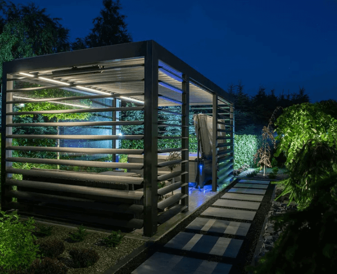 Jacuzzi idei pentru instalarea unui patio