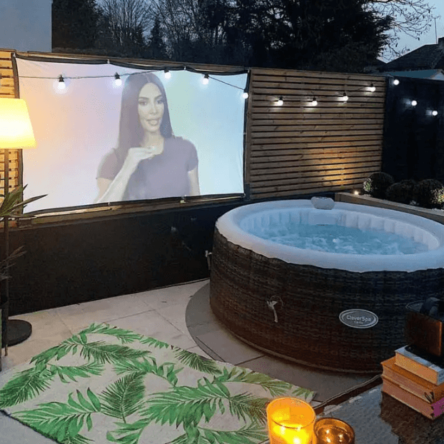 Jacuzzi design pentru curte